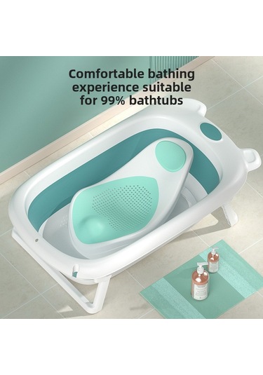 Reedark Yeni Doğan Bebeği Nü Z İçin Kaygan Banyo Ağı, Kollük Yatak Fonksiyonu, Pp+tpe Materyal, Yumuşak Ve Güvenli , Geni Ş Kullanim Alani Kristal Pembe