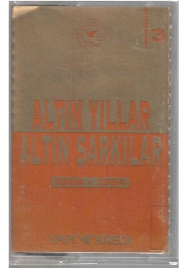 Altın Yıllar Altın Şarkılar 1969 - 1994 3.kaset Koleksiyon Ürün