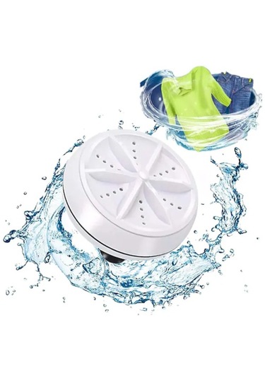 Mini Portatif Çamaşır Makinesi Taşınabilir Ahşap