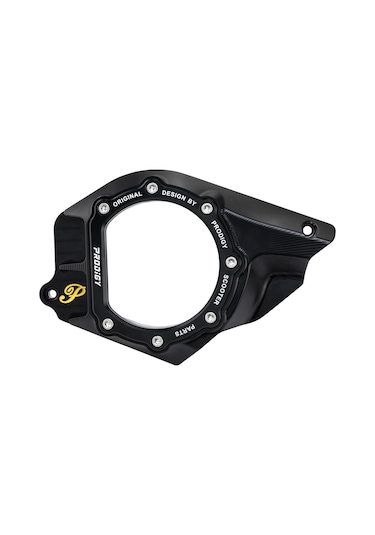 Vespa GTS/GTV Hava Giriş Varyatör Kapak *Siyah-Alüminyum-Cam* (2018- ) / PRODIGY