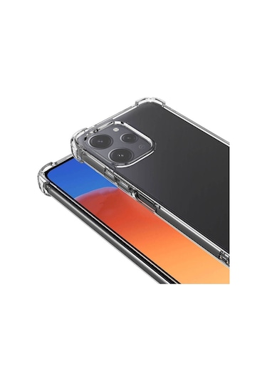 Xiaomi Redmi 12 Kılıf Zore Nitro Anti Shock Silikon Renksiz