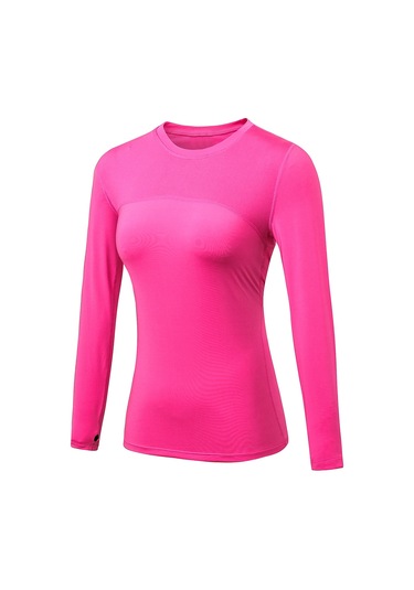 Jeemson Kadınlar İçin Rahat Ve Şık Hızlı Kuruyan Spor Tişört - Çeşitli Renkler Gül