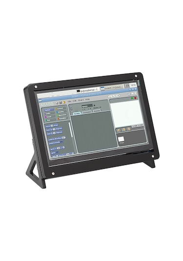 Ximistore9 Raspberry Pi İçin 7 İnç Ips Dokunmatik Ekran Kılıfı - 1024x600 Çözünürlük, Dayanıklı Plastik + Pcb Tutucu, Arka Işık Kontrolü