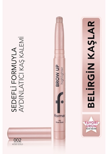 Flormar Brow Up Asansörlü Kalem Aydınlatıcı 002 Gold