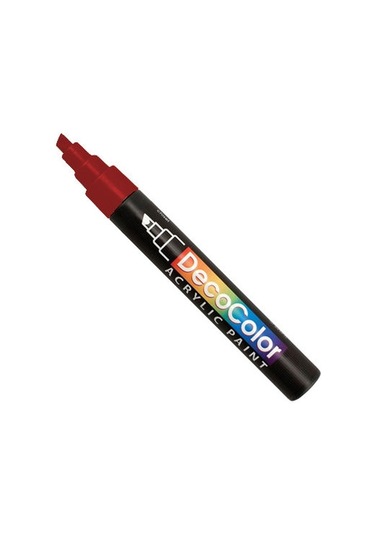 Marvy Decocolor Akrilik Boyama Markörü English Red