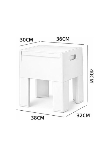 Miniforms Mono Yan Sehpa Sandıklı Mavi