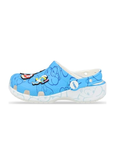 Crocs Smurfs Classic Clog K Çocuk Sandalet 210821-90h Renkli