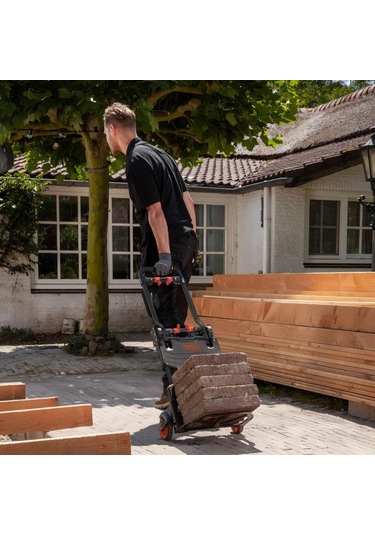 Black+Decker Bh206 55/120Kg Çok Fonksiyonlu Katlanır El Arabası (545287037)