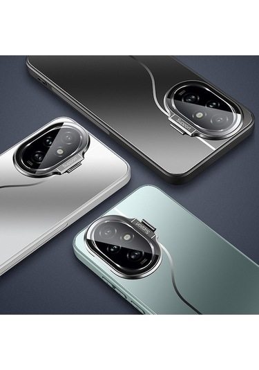 My Topped Kararlı 5g Lens Çerçevesi Kickstand Tpu + Pc Honor 200 Kılıf, Düşmeye Dayanıklı Kılıf