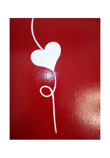 Yeni Yıl Tepsisi Ahşap Dekoratif Kahve, Çay, Söz, Nişan, Sunum , Servis Tepsisi Kırmızı