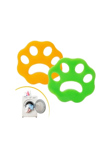 BUFFER® 2 Adet Hayvan tüyü Çamaşır Makinesi İçin Tüy Temizleme
