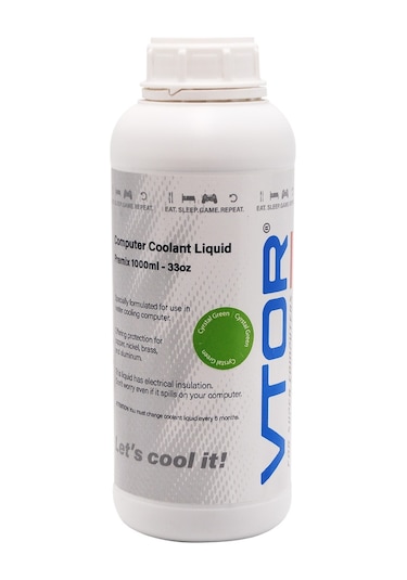 Vtor Bilgisayar Soğutma Sıvısı 1000ML Kristal Yeşil