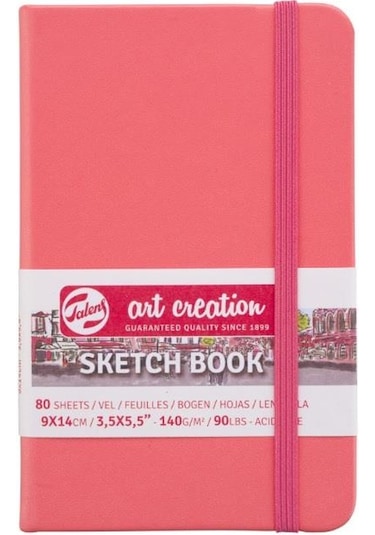 Art Creation Sketch Book Eskiz Bloğu 9x14 140gr 80 Yaprak Somon