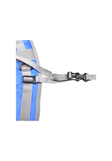 Luckstone 1 Çift Ayarlanabilir Sırt Çantası Askısı D-Halkalı Yedek Omuz Askısı - Mavi