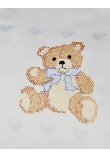 Karaca Home Baby Bear blue Visco Nakışlı Private bebek Seti 2018