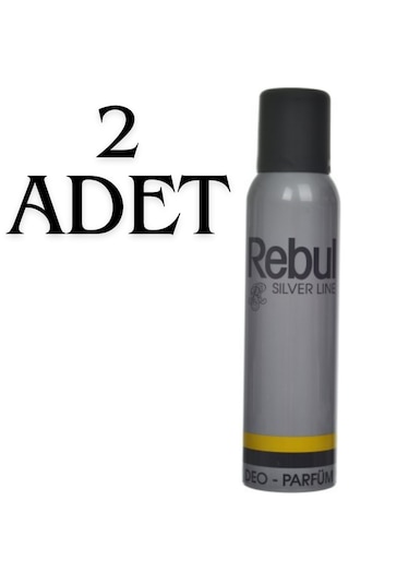 Rebul Silver Line Erkek Sprey Deodorant 2 x 150 ML