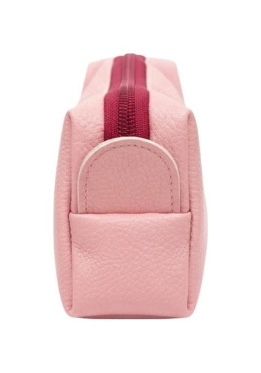 Yuga Tek Gözlü Suni Deri Kalem Çantası Pembe Pembe