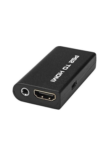 Ps2 To Hdmi Tv Kablosu Çevirici Adaptör Dönüştürücü Playstation 2
