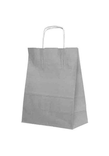 Kraft Çanta Gümüş 18X8X24 Küçük 25 Li