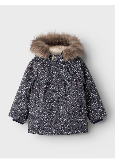 Name It Nmfsnow05 Kız Çocuk Mont Çok Renkli