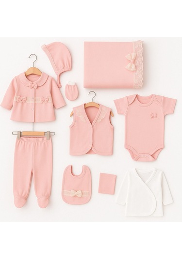 10 Lu Hastane Çıkışı Fisto Kurdeleli Pembe