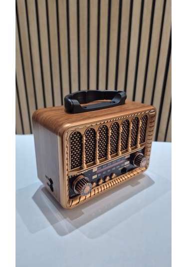 Rt-707 Nostajık Solar Enerjili Bluethoot Radyo Müzik Çalar Diğer