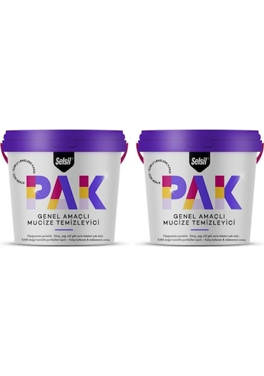 Selsil Pak Genel Amaçlı Mucize Temizleyici 500 G x 2 Adet