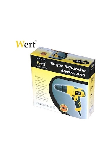 WERT 1130 Tork Ayarlı Vidalama Matkap
