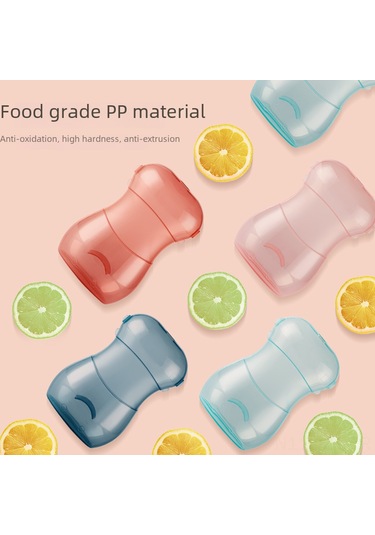 Geeroyoo 3 Aydan Büyük Bebekler İçin Sızdırmaz, Taşınabilir Mevsim Meyve Puree, Yoğurt Saklama Kutusu - Kırmızı Toptan Alım