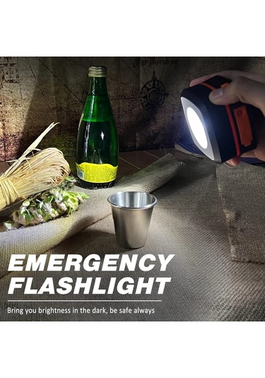 Brightnova Orange Solar Kamp Lambası Katlanabilir Şarj Edilebilir Led Taşınabilir Usb Acil Durum Telefon Şarj Aleti Çadır Işık Hiking Altın