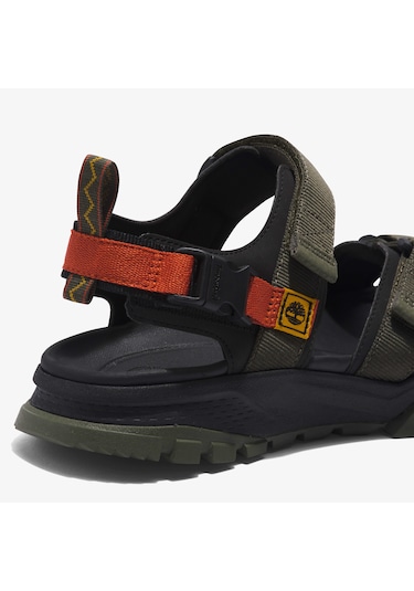 Timberland Garrison Trail Backstrap Erkek Haki Sandalet Düz Tb0a5tc2a581 Haki