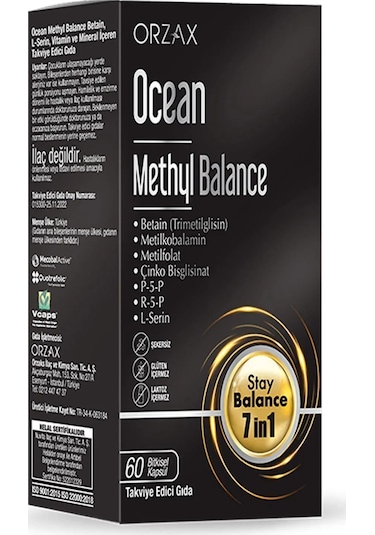 Ocean Methyl Balance 60 Kapsül