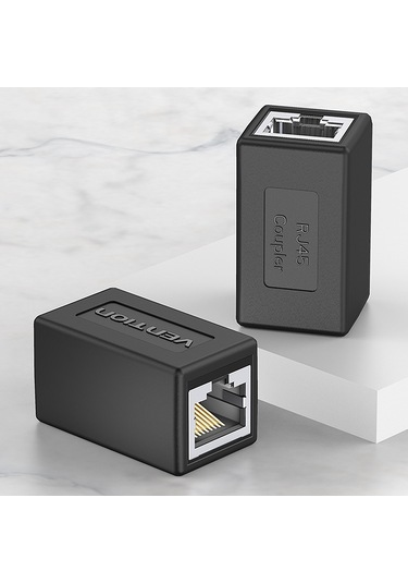 Springsun Vention Ipvw0 Rj45 Konnektör Cat.6 Ftp Keystone Jack Bağlantı Parçası Ağ Kablosu Uzatma Beyaz 1 Adet