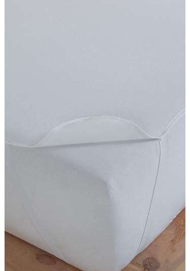 Varol Sıvı Geçirmez Yatak Koruyucu Alez Beyaz/100x200cm Beyaz
