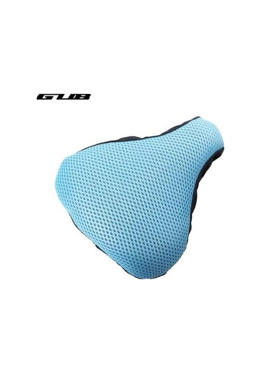 Novahub Gub Yumuşak Bisiklet Koltuğu Kapağı Ergonomi Bisiklet Sele Nefes Alabilir 3d Petek Örgü Koltuk Minderi Renk: Açık Mavi Mavi