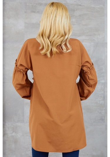 Dparis Çiçek Nakışlı Gömlek