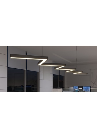 50cm Zigzag Lineer Armatür