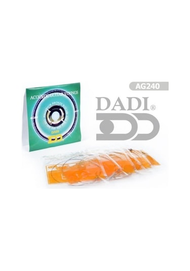 Dadi Ag240 Akustik Teli - 6 Adet Bir Takım Tel