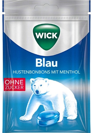 Wick Blau Hustenbonbons Mit Eukalyptus 72 g