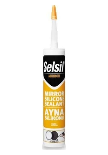 Selsil Ayna Silikonu Clear Şeffaf Şeffaf