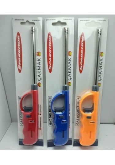 Ocak Çakmağı Uzun Mutfak Çakmak 3 Adet