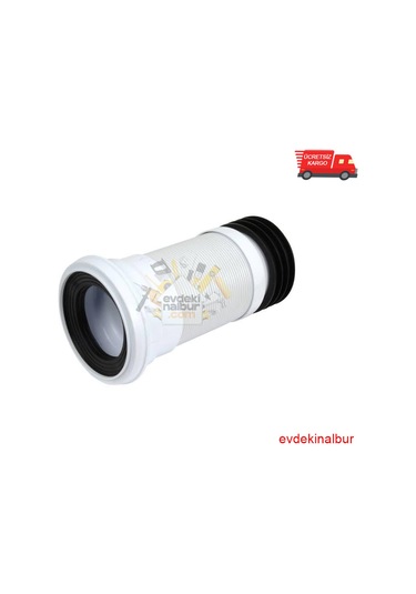 Fluidmaster 90 ' Lık Körüklü Boru