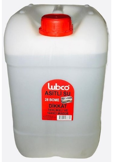 Asitli Su 10Kg Akü Asiti %100Etkili 1Lt-2Lt-3Lt-5Lt-10Lt Mevcut
