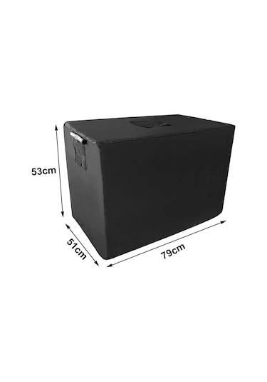 Homyl Köpek Sandık Kapağı Nefes Alabilir 79cmx51cmx53cm