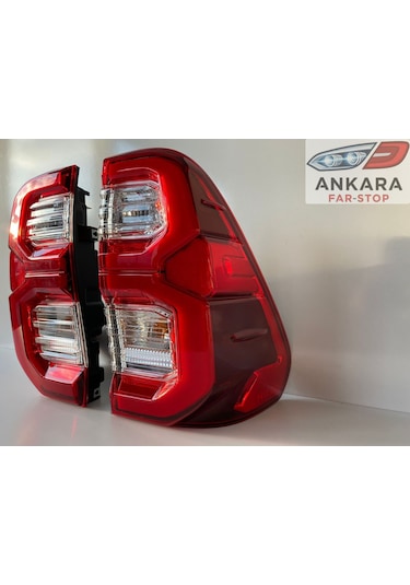 Toyota Hilux 2021 - 2024 Stop Lambası Takım Sağ - Sol Ledli