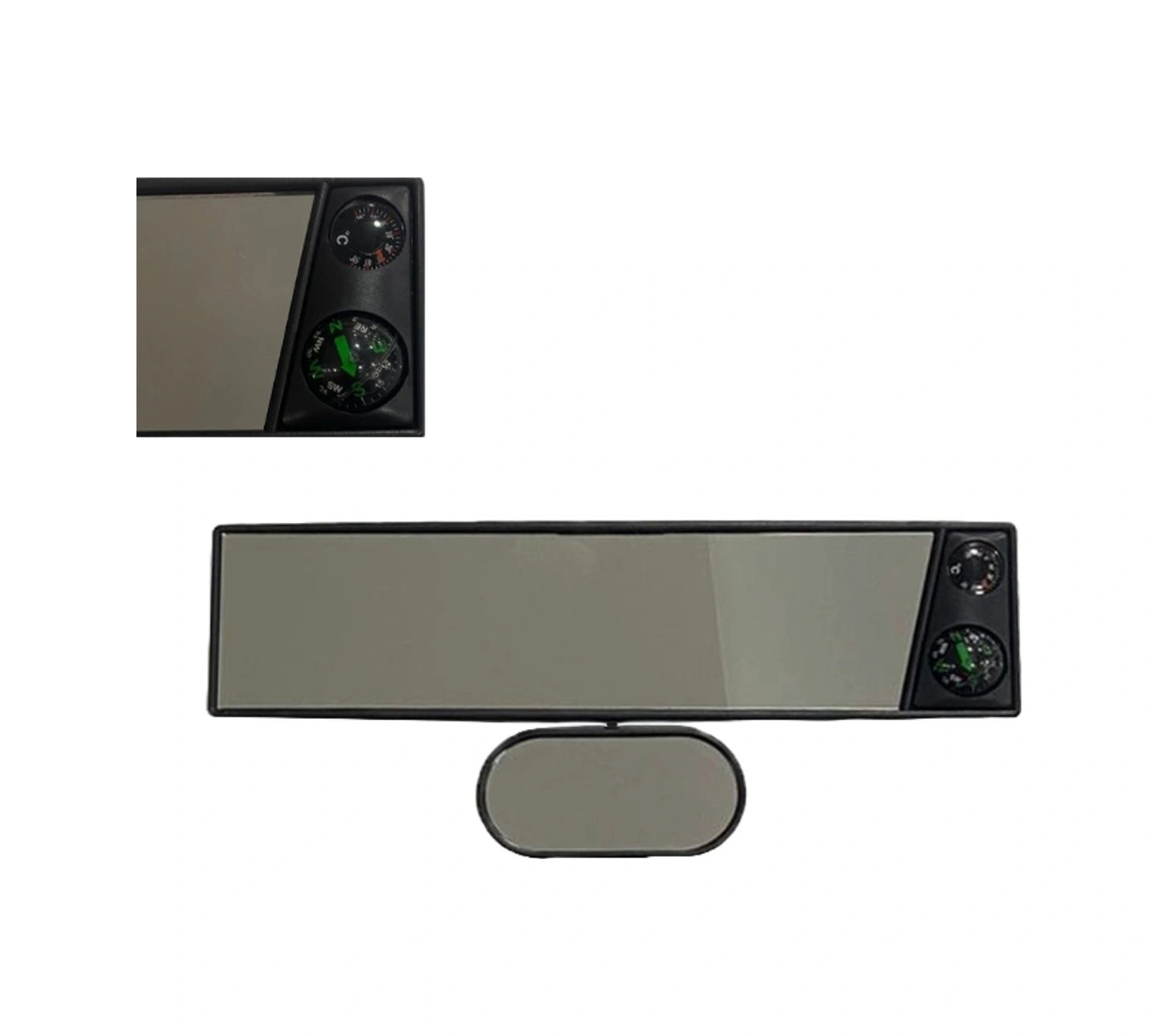 Oto Ayna İç Dikiz Aynası Çiftli Model Pusula Ve Termometre Özellikli Glz00504215