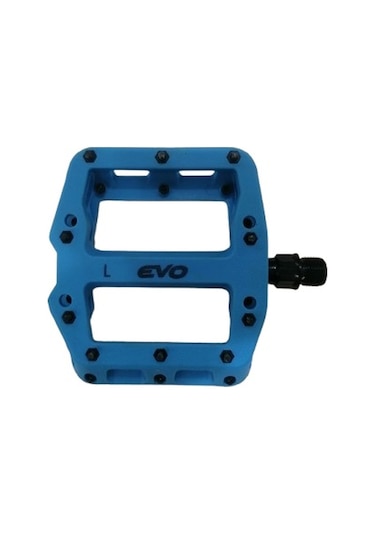 Evo Plastik Mavi Platformlu Rulmanlı Bisiklet Pedalı