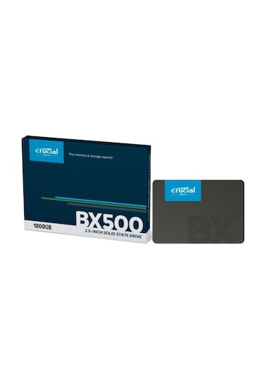 Crucial BX500 CT1000BX500SSD1 1 TB 2.5" 500/540 3D Nand SATA 3 SSD