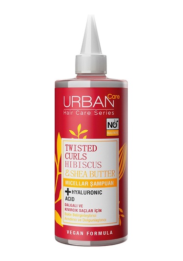 Urban Care Twisted Curls Hibiscus & Shea Butter Micellar Şampuan 340 ML