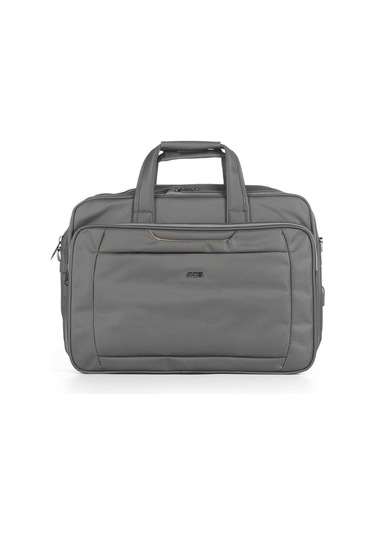 Ççs 71241 Çapraz Omuz Askılı Evrak Çantası-gri Gri